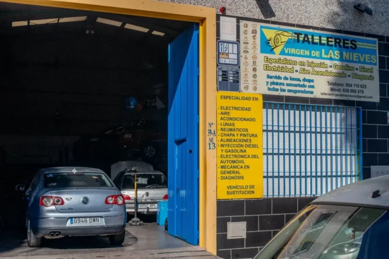 Taller Virgen de Las Nieves en Olivares